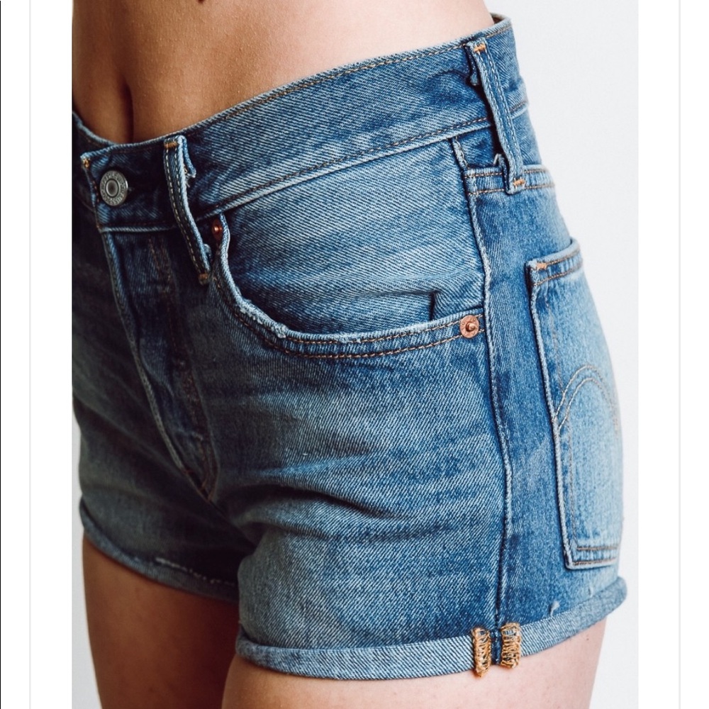 NWOT Levi’s 501 Shorts W25 - Picture 4 of 4